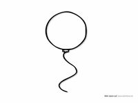 Ausmalbild-Malvorlage-Ballon-002-ES